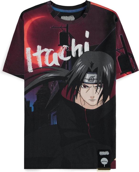 Difuzed Naruto - Itachi And Sasuke Digital AOP Men's Short Sleeved T-shirt - L (L)
