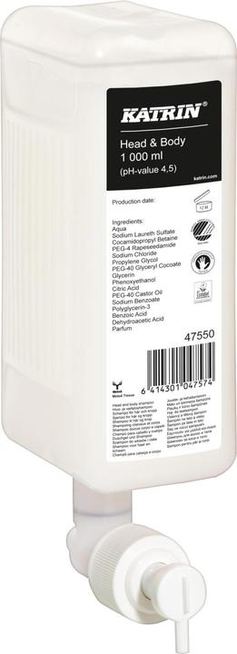 Produktbild Katrin Flüssigseife Head&Body 1000ml (1000 ml)