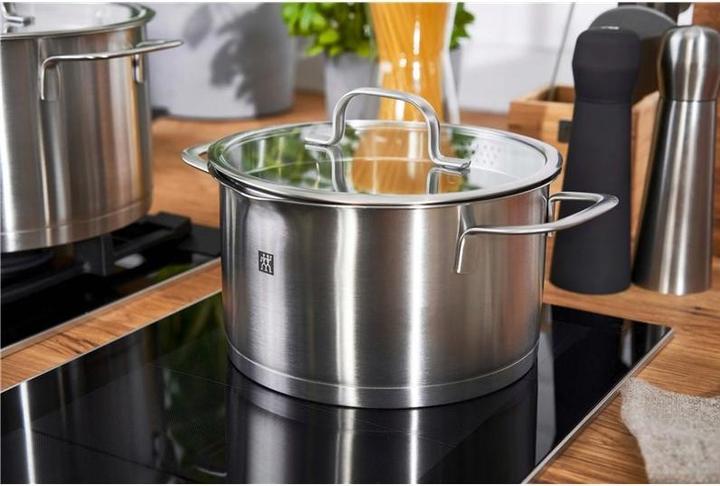 Produktbild Zwilling 1009154 TrueFlow Kochtopfset (24 cm, Pfannenset + Topfset, Edelstahl)