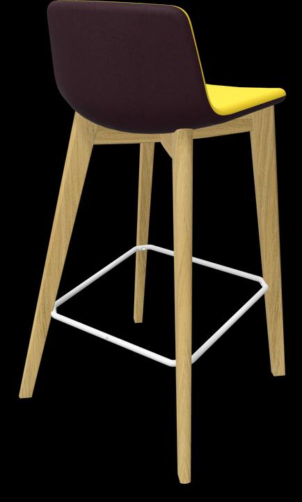 Immagine prodotto Narbutas Sgabello da bar Twist & Sit