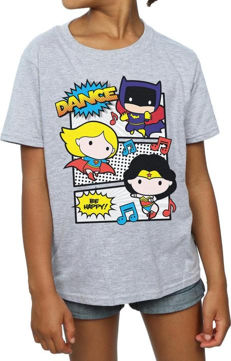 Immagine prodotto Chibi Super Friends Dance Maglietta Ragazze (116)