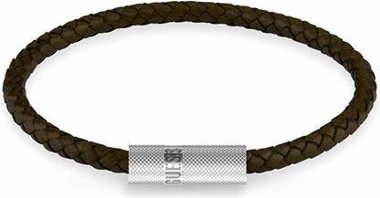 Produktbild Guess Blackjack Brown Leather Bracelet JUXB03238JWSTBW - Length: 20 cm (20 cm)