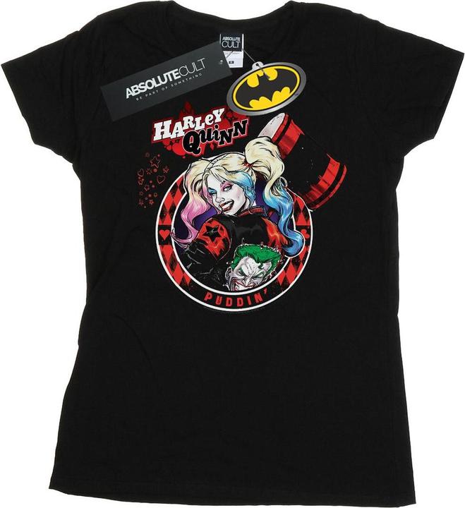 Immagine prodotto Harley Quinn Joker Patch Maglietta Donna (L)