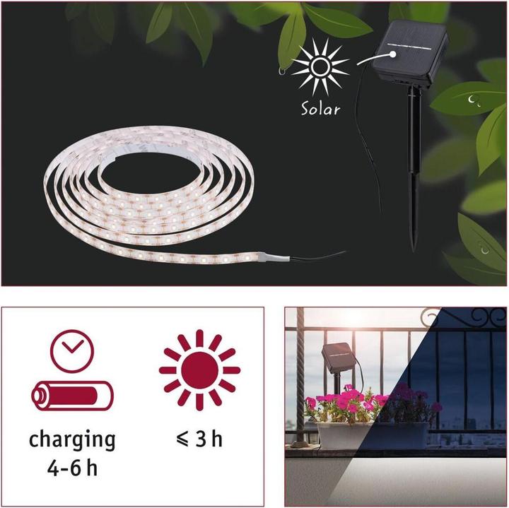 Produktbild Paulmann Solar Stripe (Warmweiss, 300 cm, Indoor)