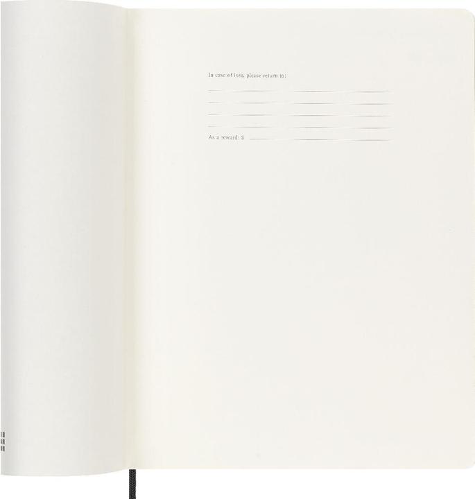 Actual product image Moleskine Notebook (19 x 25 cm, English)