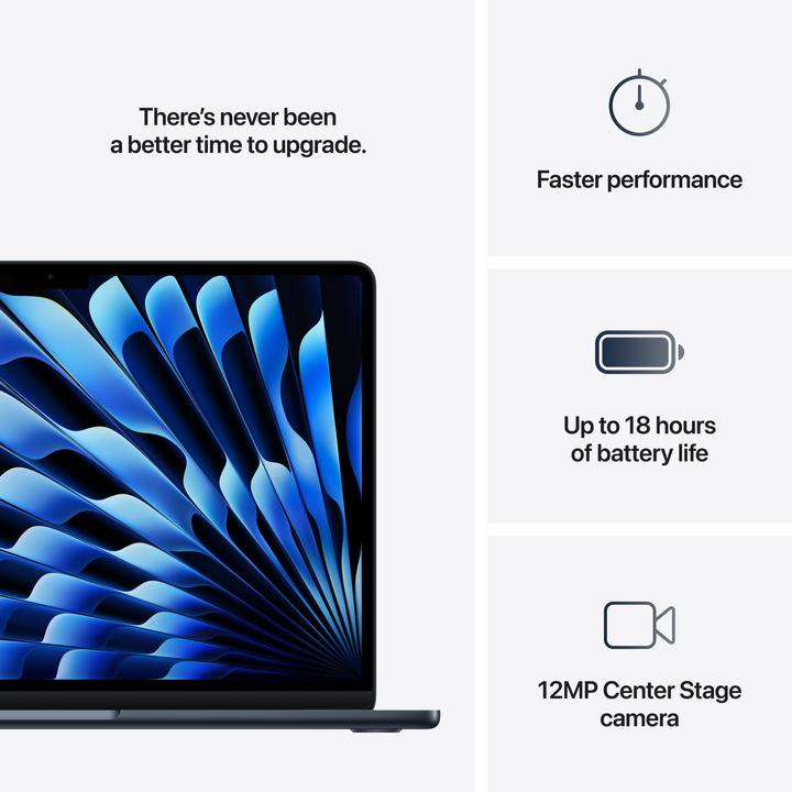 Produktbild Apple MacBook Air – 2025 (13.60", M4, 24 GB, 1000 GB, DE)