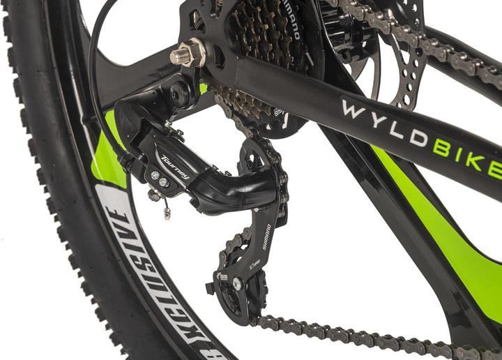 Immagine prodotto Wyld Mountainbike Hardtail 26" Sharp Schwarz 21 Gänge (51 cm)