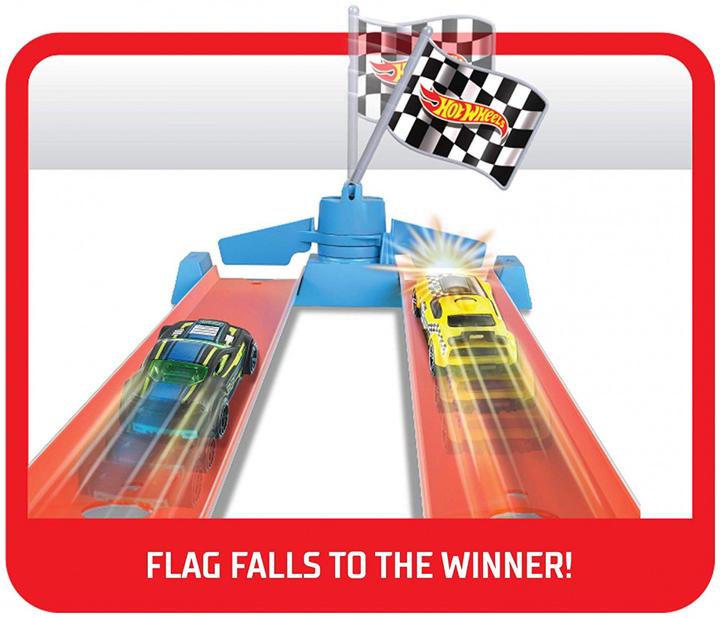 Actual product image Hot Wheels Dragstrip Champion, playset