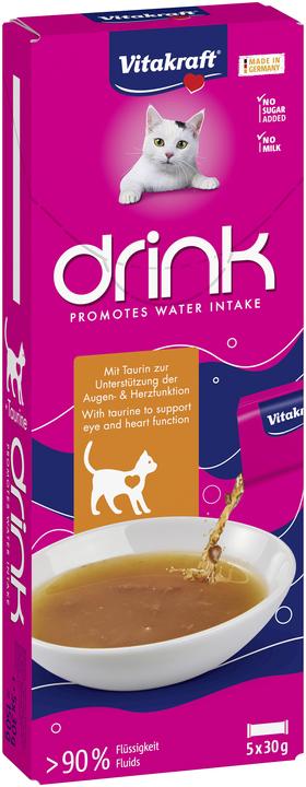 Produktbild Vitakraft Drink with chicken flavour and taurine for cats - (57999) (Junior, 5 Stk., 150 g)