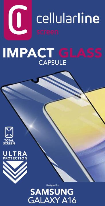 Immagine prodotto Cellularline Capsula di vetro a impatto (1 Pezzo/i, Samsung Galaxy A16)