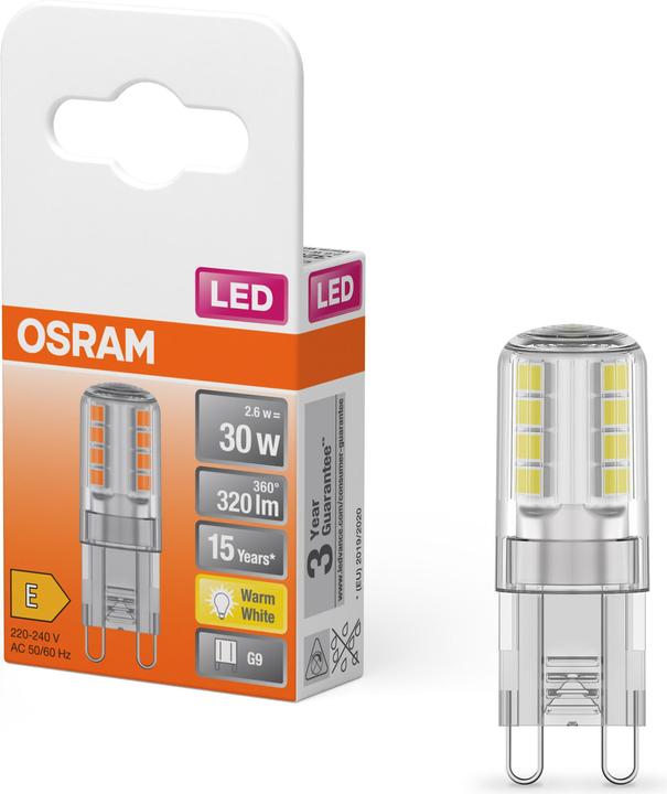 Image du produit Osram Pin (G9, 2.60 W, 320 lm, 1 x, E)
