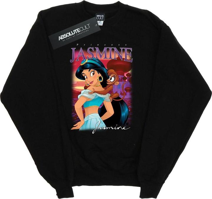 Disney Aladdin Princess Jasmine Montage Sweatshirt Jungen