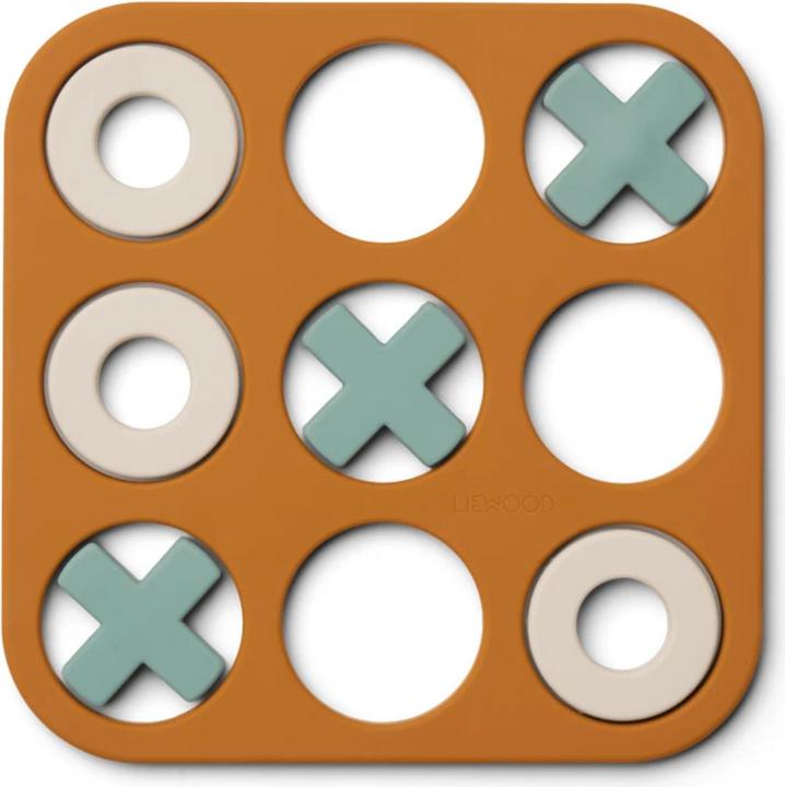 Immagine prodotto Liewood Tic Tac Toe Kelsey Golden Caramel Multi Mix % silicone