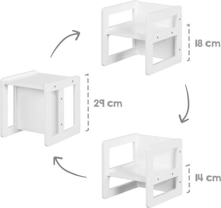 Image du produit Roba Ensemble de sièges pour enfants 3in1 (Chaise haute)