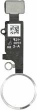 OEM Home Button + Flexkabel für iPhone 7 - silber (iPhone 7, iPhone 7 Plus)
