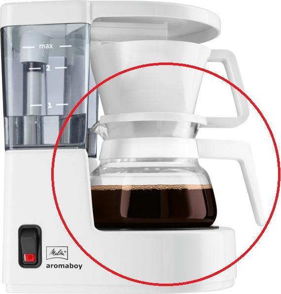 Actual product image Melitta Replacement glass jug Aromaboy