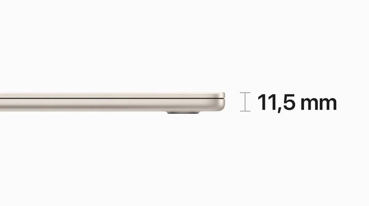 Actual product image Apple MacBook Air - 2023 (15", M2, 8 GB, 512 GB, DE)