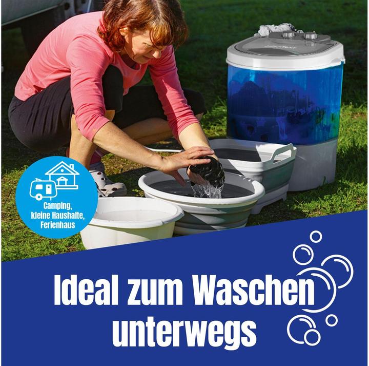 Produktbild Easymaxx Mini Waschmaschine 07475 (3 kg, Oben)