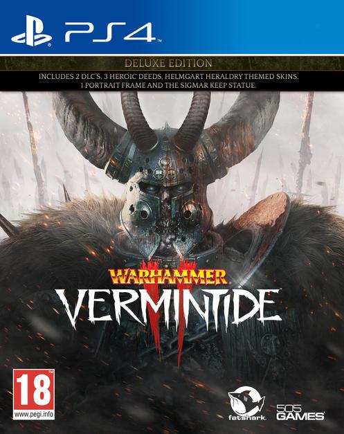 THQ FatShark Warhammer : Vermintide 2 - Deluxe Edition Premium German, English, Simplified Chinesis (PS4, DE)