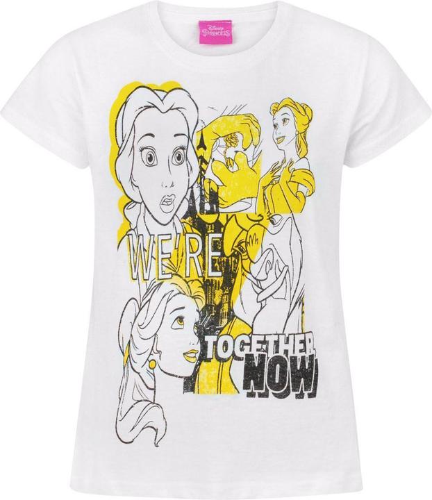 Actual product image Beauty And The Beast We Are Together Now TShirt girls (116)