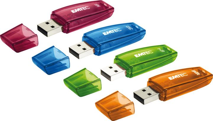 Immagine prodotto Emtec C410 Miscela di colori (64 GB, USB-A, USB 2.0)