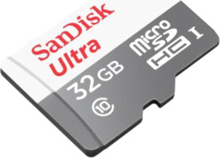 Produktbild SanDisk Ultra (32 GB, microSDHC, U1, UHS-I)