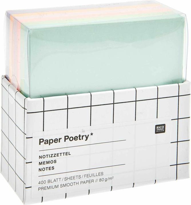 Image du produit Rico Design Boîte pour notes Multicolor, FSC.300869 (9 x 9 cm)
