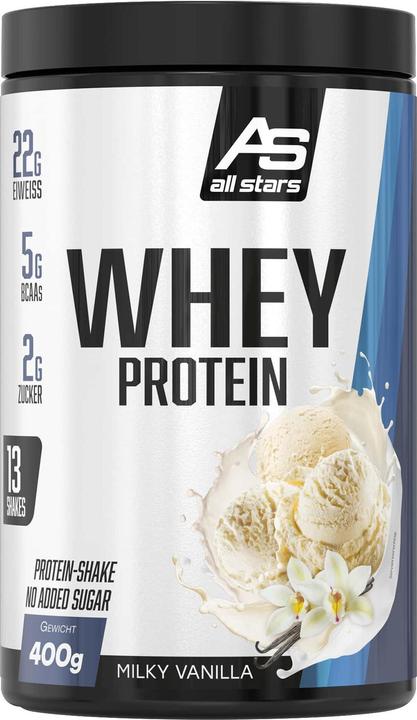 Produktbild All Stars 100% Whey Protein (Vanille, 1 Stk., 400 g)