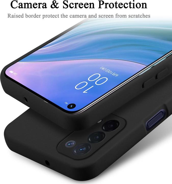 Immagine prodotto Cadorabo Custodia per OPPO A54 5G / A74 5G in TPU con design in silicone a protezione dai liquidi (Oppo A74 5G)
