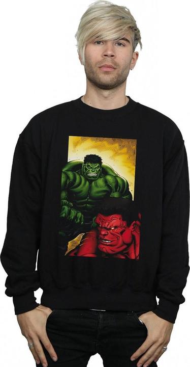 Immagine prodotto Red Hulk Vs Green Hulk Felpa Uomo (XXL)