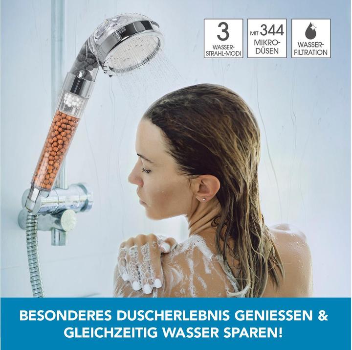 Actual product image Easymaxx Hand Shower Spa 3 in 1 (3 Beam types)