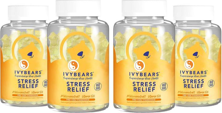Image du produit IVYBears Stress RELIEF 4 Pack (4 pièce(s), Gummies, 600 g)