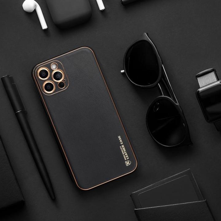 Produktbild OEM Back panel cover LEATHER case for SAMSUNG S24 Plus black (Samsung Galaxy S24+)