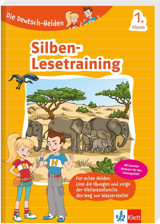 Die Deutsch-Helden: Silben-Lesetraining 1. Klasse (Deutsch, 2021)