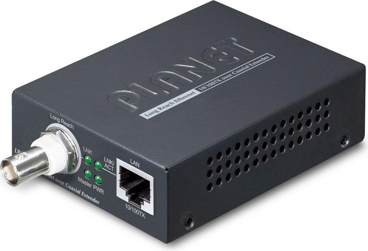 Planet Estensione Ethernet a lunga portata a 1 porta 10/100TX su cavo coassiale.