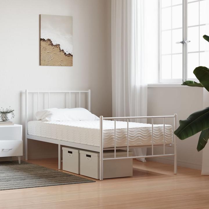 Produktbild VidaXL Schaumstoffmatratze 90 x 210 cm Härtegrad H2 H3 (90 x 210 cm, Schaumstoffkern)