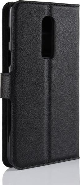 Actual product image MU Classic Litchi Leather Bookcover Series (OnePlus 6)