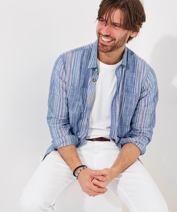 Produktbild Joe Browns Denim Striped Long Sleeve Shirt (S)