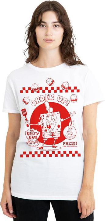 Immagine prodotto Spongebob Squarepants Order Up! Maglietta Adulto Unisex (L)