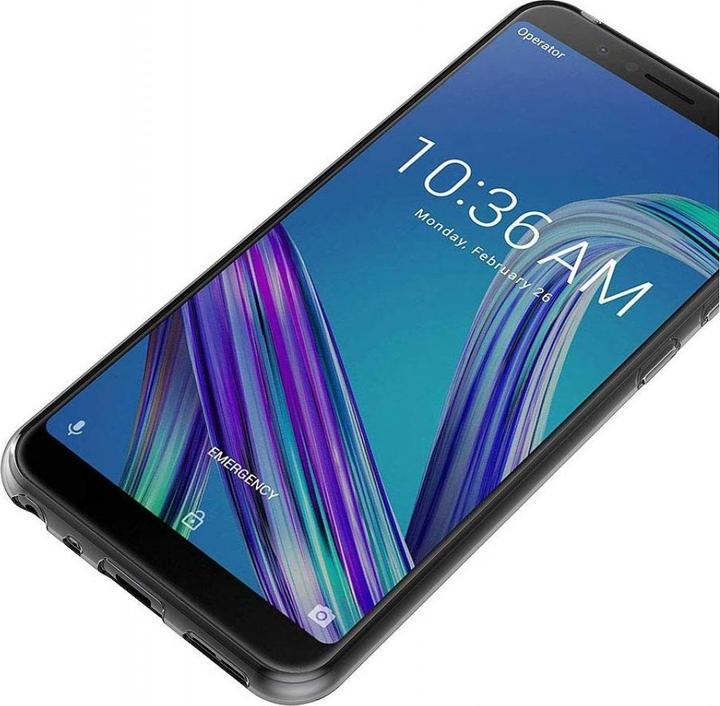 Actual product image Screenguard Asus Zenfone Max Pro M1 Flexible TPU Clear Case (Asus Zenfone Max Pro (M1))