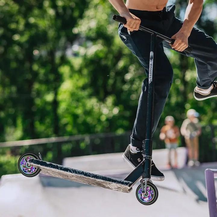 Produktbild Graw Jump Ramps 2 Stück Performance Scooter Räder 100mm, Metallic Colorful
