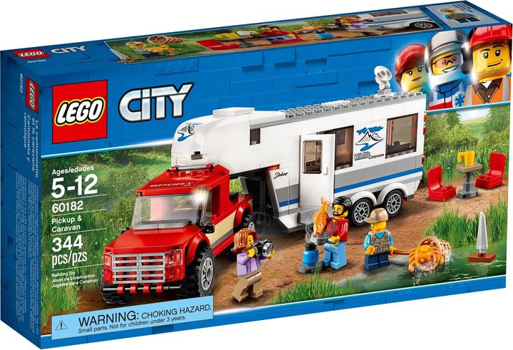 Produktbild LEGO Pickup Wohnwagen (60182, LEGO City)