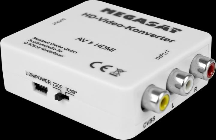 Produktbild Megasat HD-Video-Konverter AV to HDMI (Kamera Konverter)