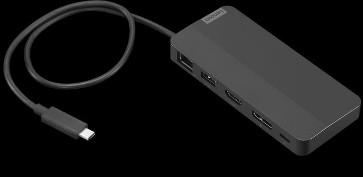 Actual product image Lenovo Travel Dock (USB-C, 7 Ports)
