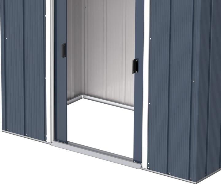Productafbeelding Tepro Lessenaarsdak Eco 6x4 schuur, antraciet
