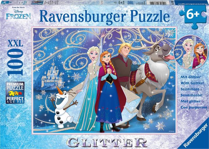 Actual product image Ravensburger Disney Frozen: Glittering snow (100 pieces)