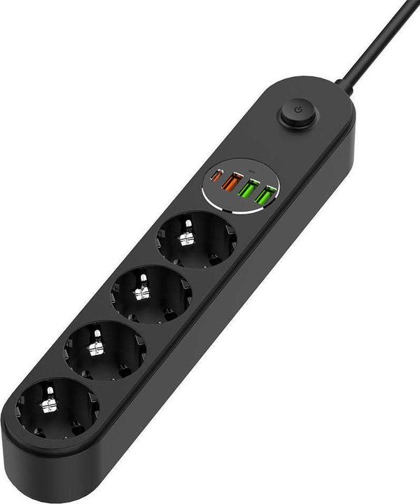 Colorway Cable Power Socket | CW-CHE44PDB