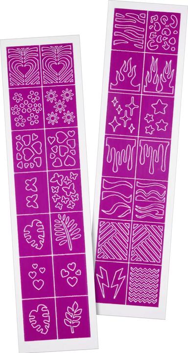 essence Nagellack Nail Art Stencils (Nagellacktrockner, Pink)