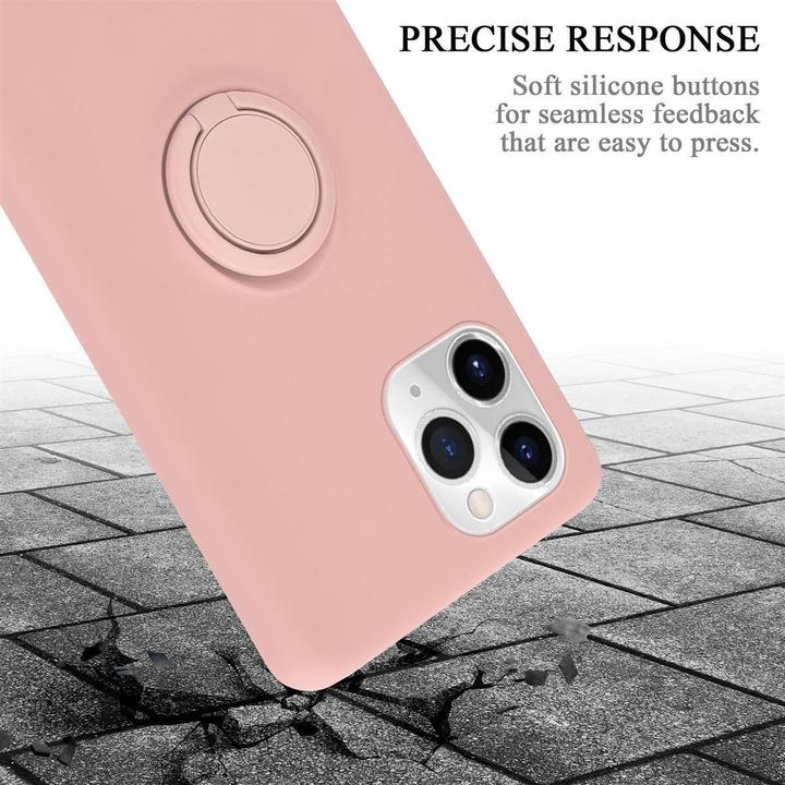 Actual product image Cadorabo TPU Liquid Ring Silicone Case Cover (Apple iPhone 11 Pro)