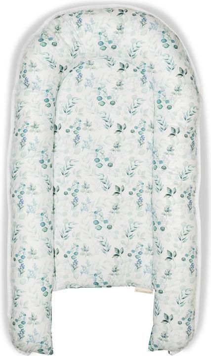 Produktbild Ullenboom Babynest Eukalyptus Petrol 55 x 95 cm